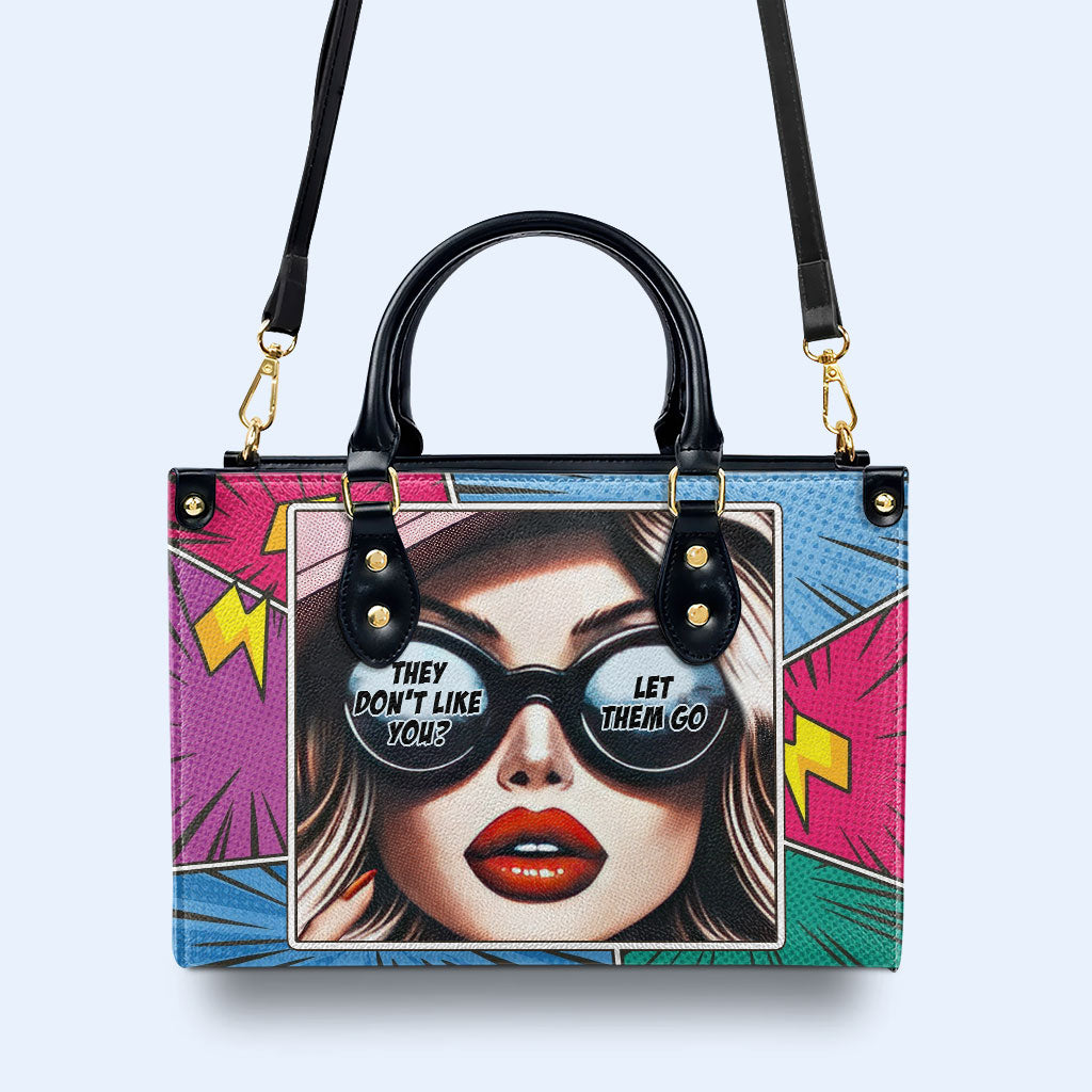 Let Them Go - Sac à main en cuir personnalisé - DB16