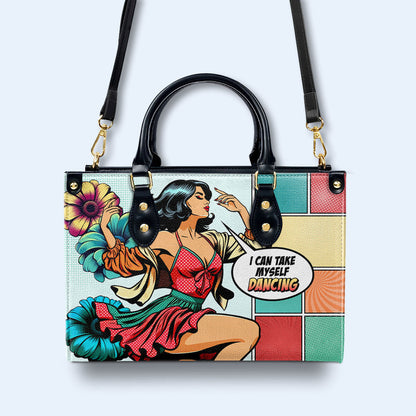 Je peux m'emmener danser - Sac à main en cuir personnalisé - DB23