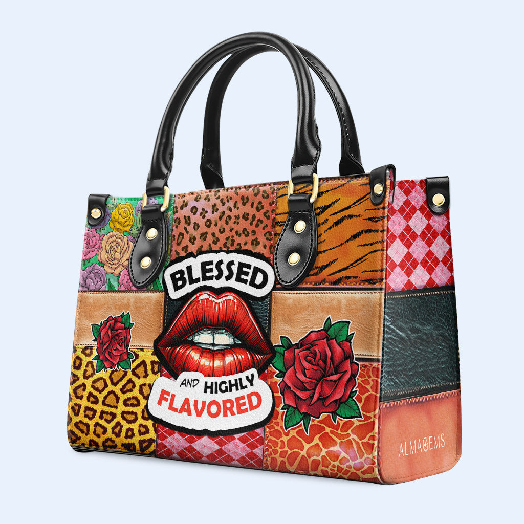 Sac à main en cuir personnalisé, béni et hautement parfumé - DB26