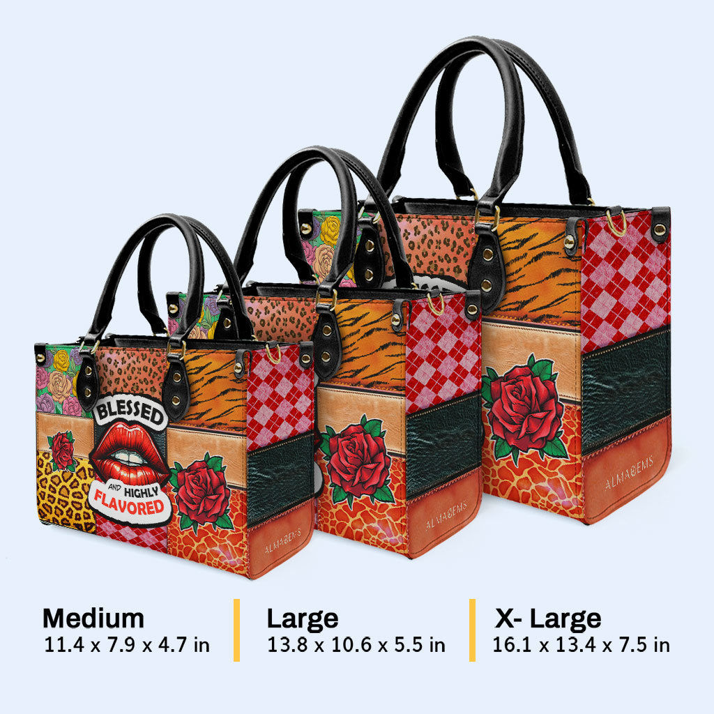 Sac à main en cuir personnalisé, béni et hautement parfumé - DB26