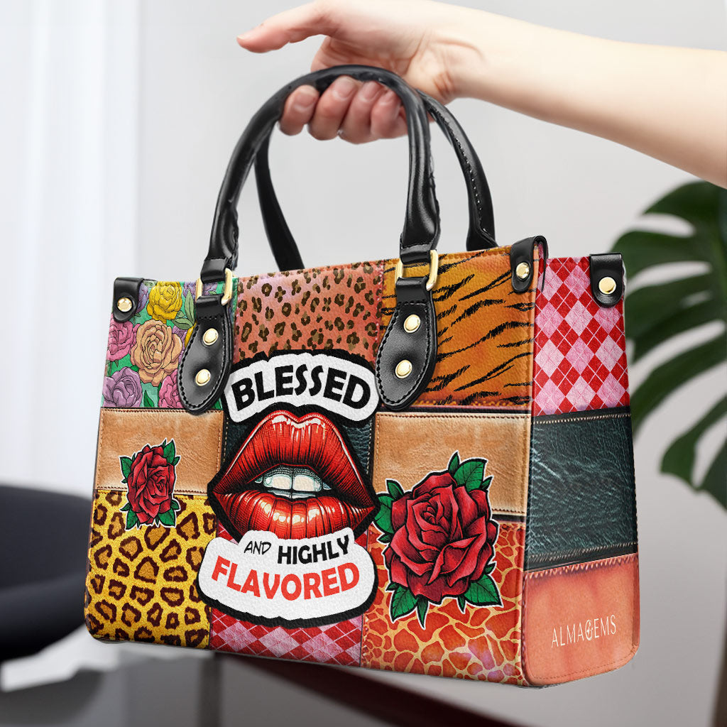 Sac à main en cuir personnalisé, béni et hautement parfumé - DB26