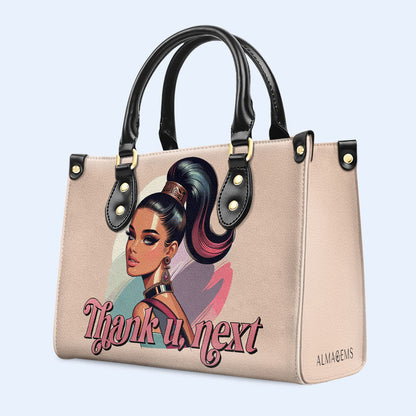Merci, au suivant - Sac à main en cuir personnalisé - DB39