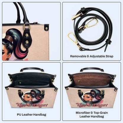 Merci, au suivant - Sac à main en cuir personnalisé - DB39