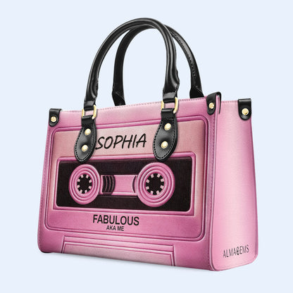 Fabuleux AKA Moi - Sac à main en cuir personnalisé - DB50