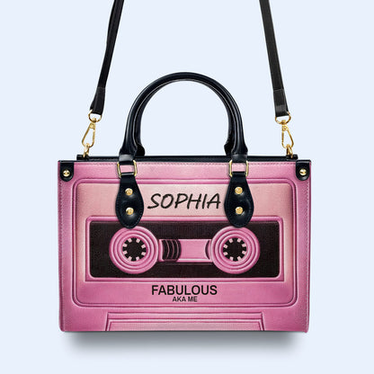 Fabuleux AKA Moi - Sac à main en cuir personnalisé - DB50
