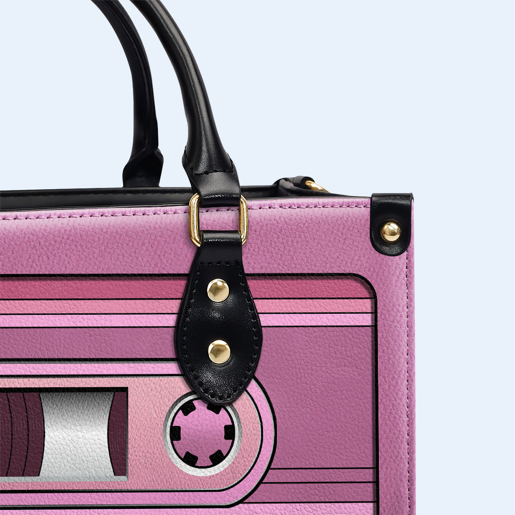 Ne tuez pas mon humeur - Sac à main en cuir personnalisé - DB51