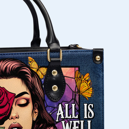 Tout va bien pour moi - Sac à main en cuir personnalisé - DB63