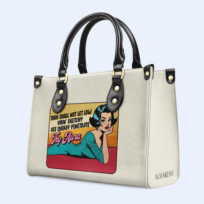 Thy Aura - Personalized Custom Leather Handbag - DB69