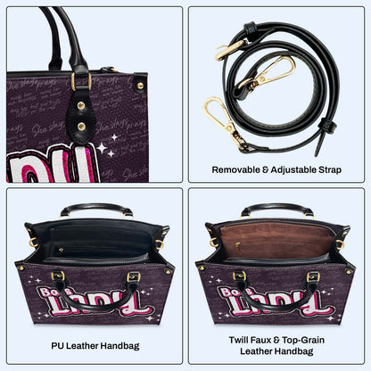 Boss Lady - Sac à main en cuir personnalisé - DB70