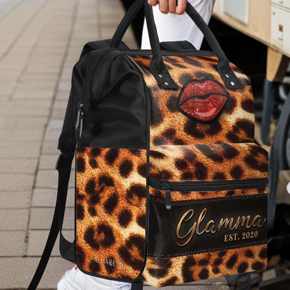 Glamma - Sac à dos de voyage personnalisé en forme de bec de canard - DG007_DKB