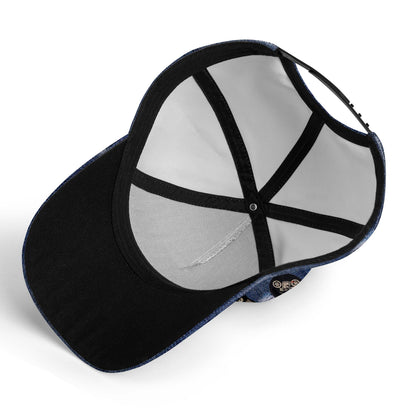 Gorra de béisbol personalizada con estampado completo, fabricada en el original, sin restaurar, con algunas piezas aún en su interior - DG025_BAC