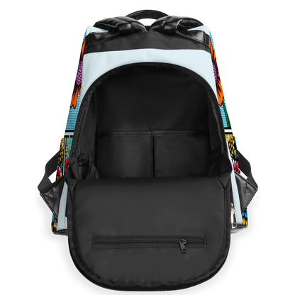 Je peux m'acheter des fleurs - Sac à dos en cuir personnalisé - DG049_BP