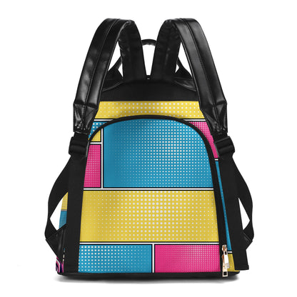Il n'y a rien de basique chez moi - Sac à dos en cuir personnalisé - DG056_BP