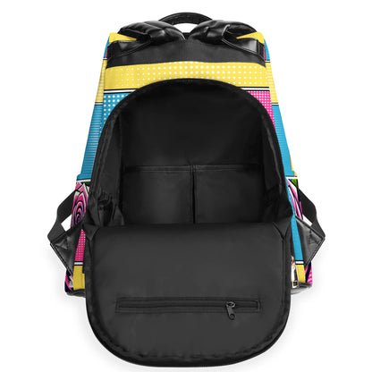 Il n'y a rien de basique chez moi - Sac à dos en cuir personnalisé - DG056_BP