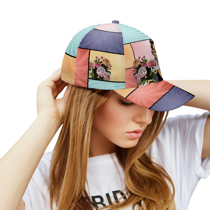 Je crois que j'aime cette petite vie - Casquette de baseball personnalisée, imprimé sur toute la surface - DG060_BAC