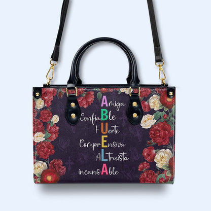 ABUELA - Sac à main en cuir personnalisé - DG065_HB
