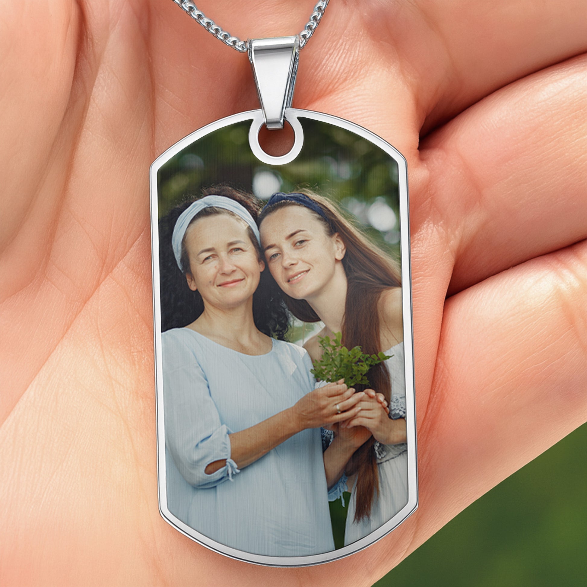 A Cherished Moment Between Mother And Daughter