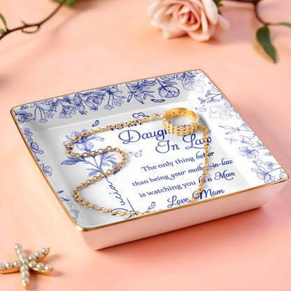 To My Daughter-In-Law, Love From Mom, Beautiful Flowers Design