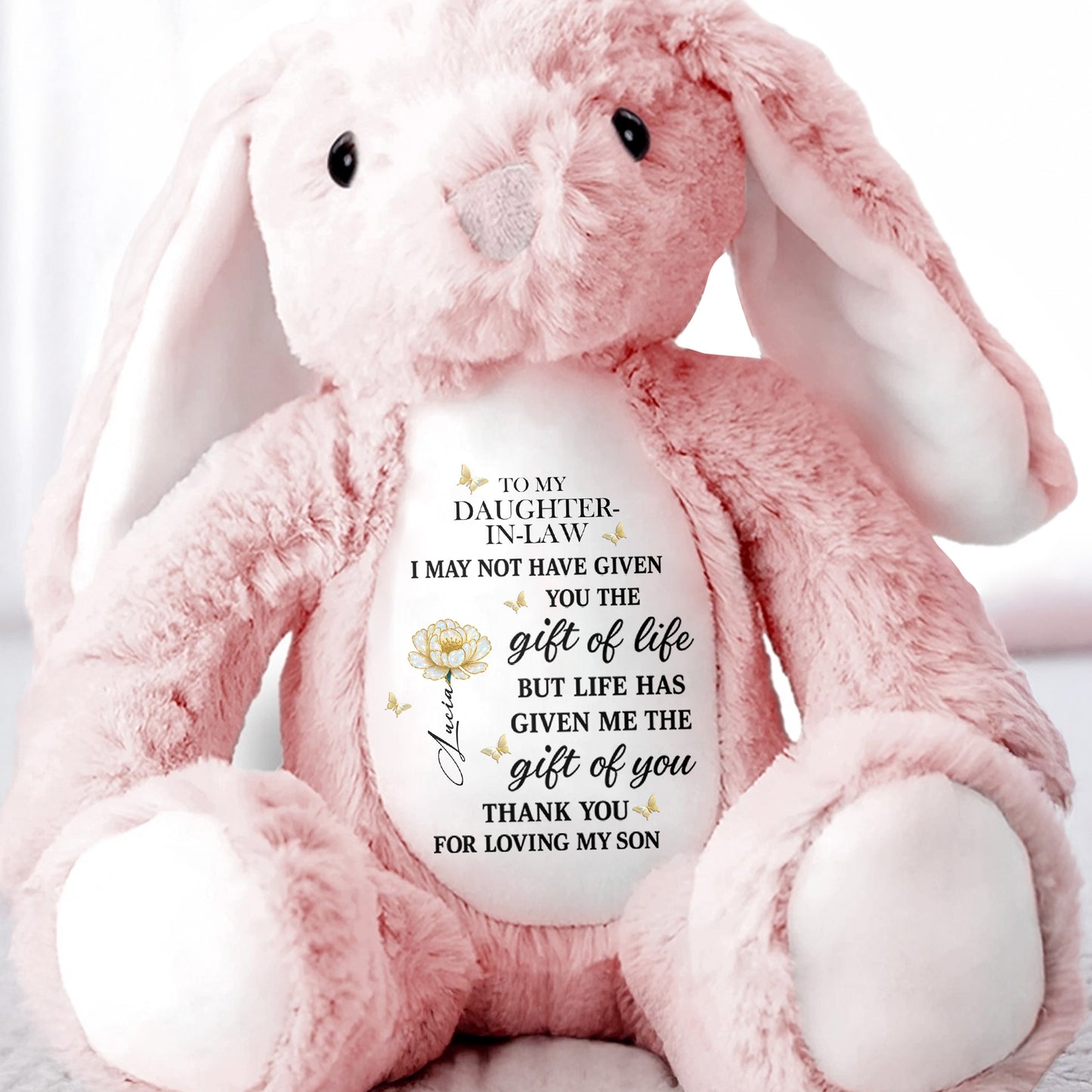 To My Daughter-In-Law, The Gift Of You, Flower