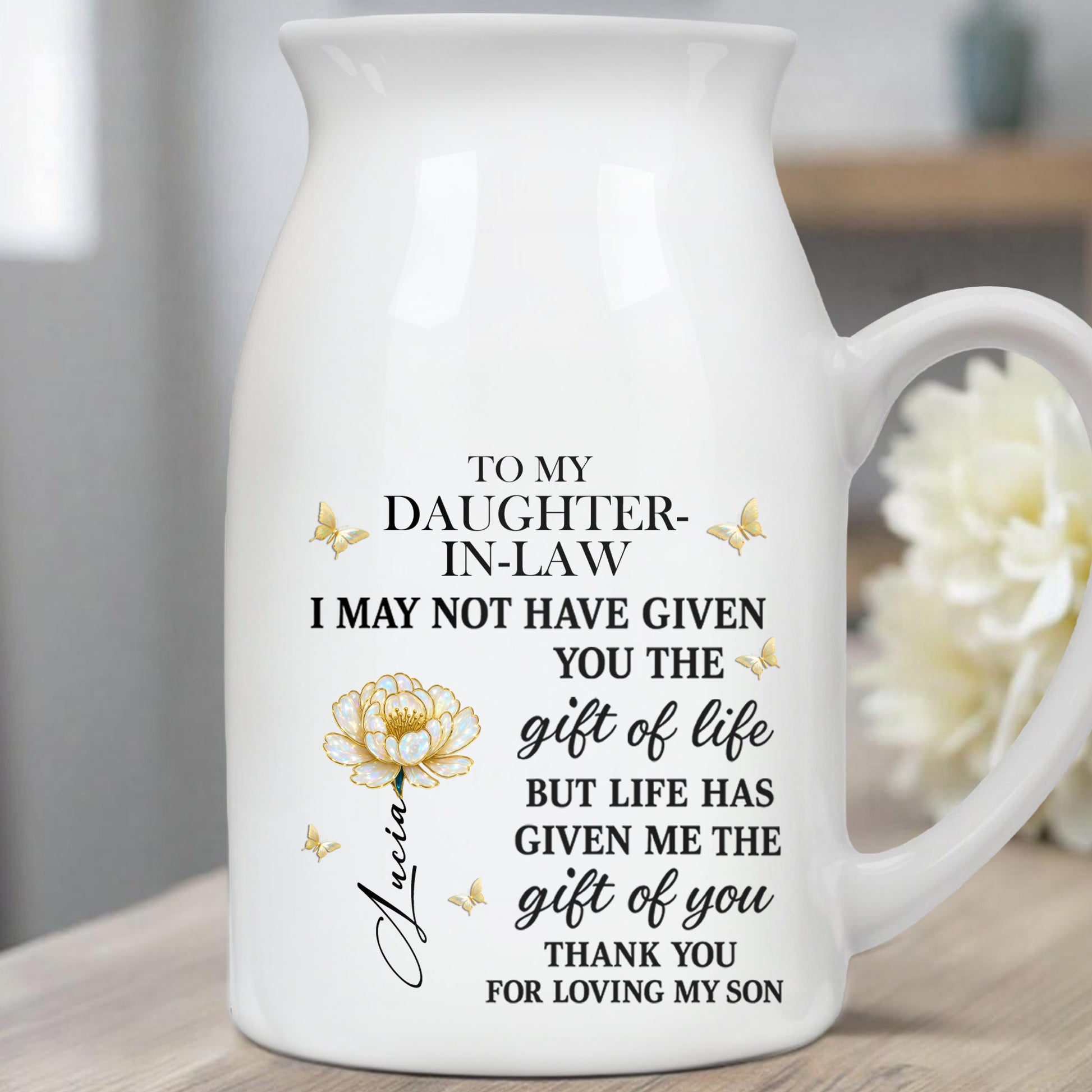 To My Daughter-In-Law, Thank You For Loving My Son