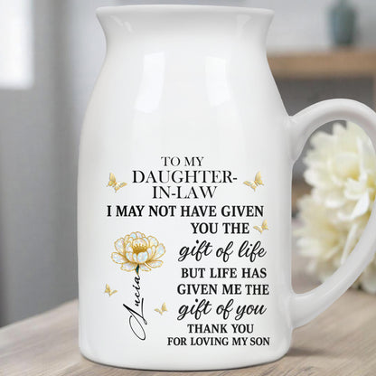 To My Daughter-In-Law, Thank You For Loving My Son