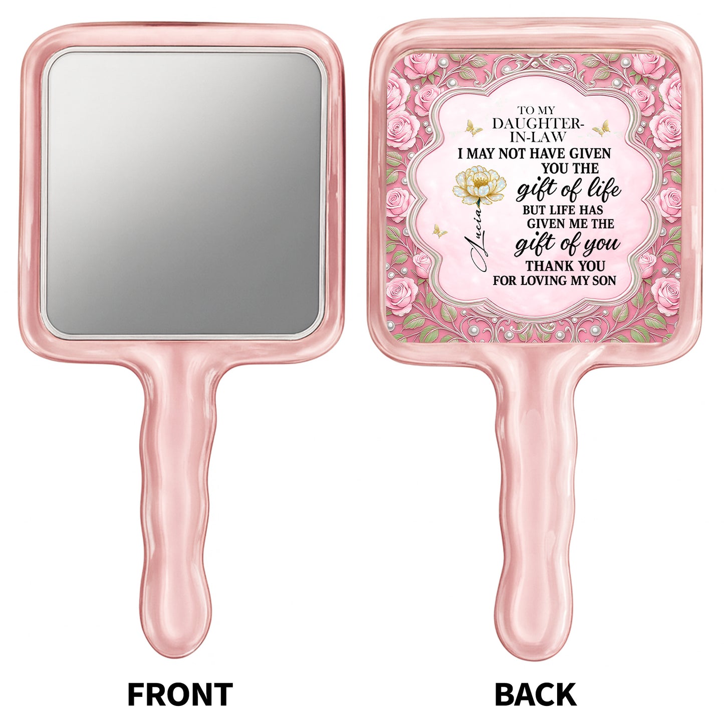 To My Daughter-In-Law, Thank You For Loving My Son