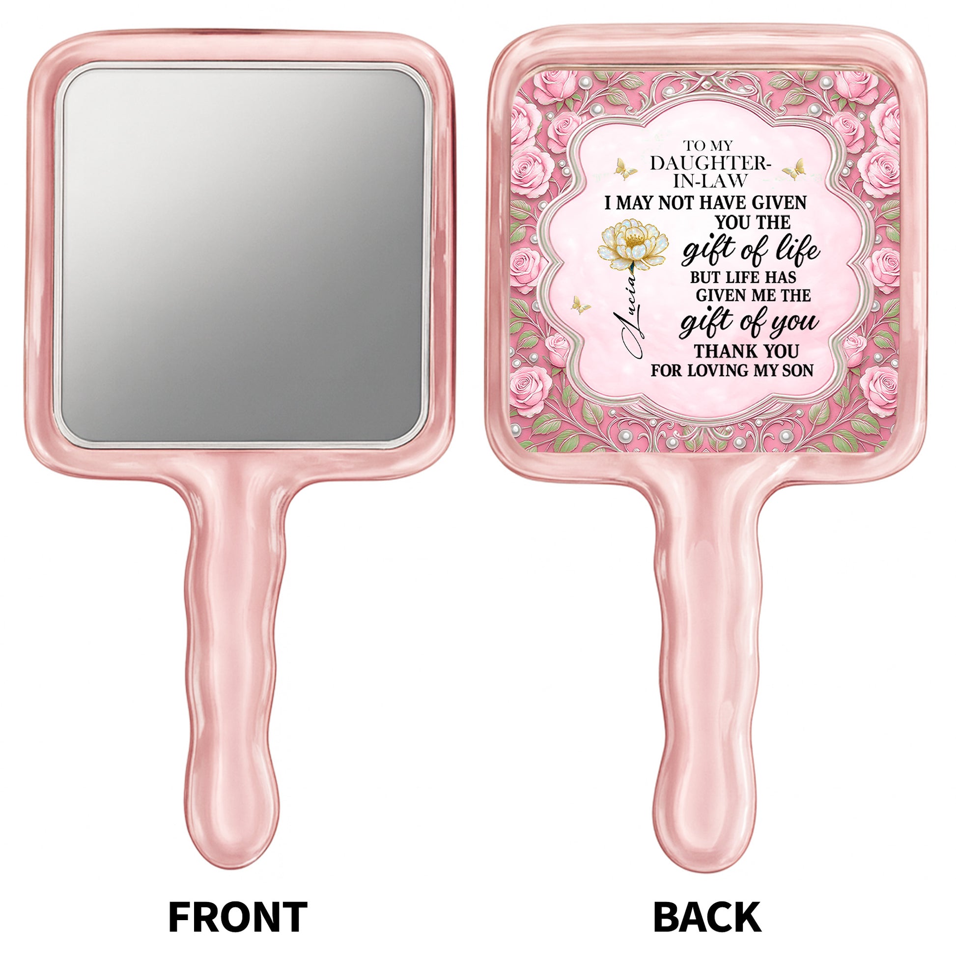 To My Daughter-In-Law, Thank You For Loving My Son