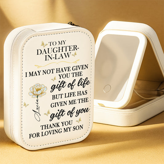 To My Daughter-In-Law, Thank You For Loving My Son, Flower