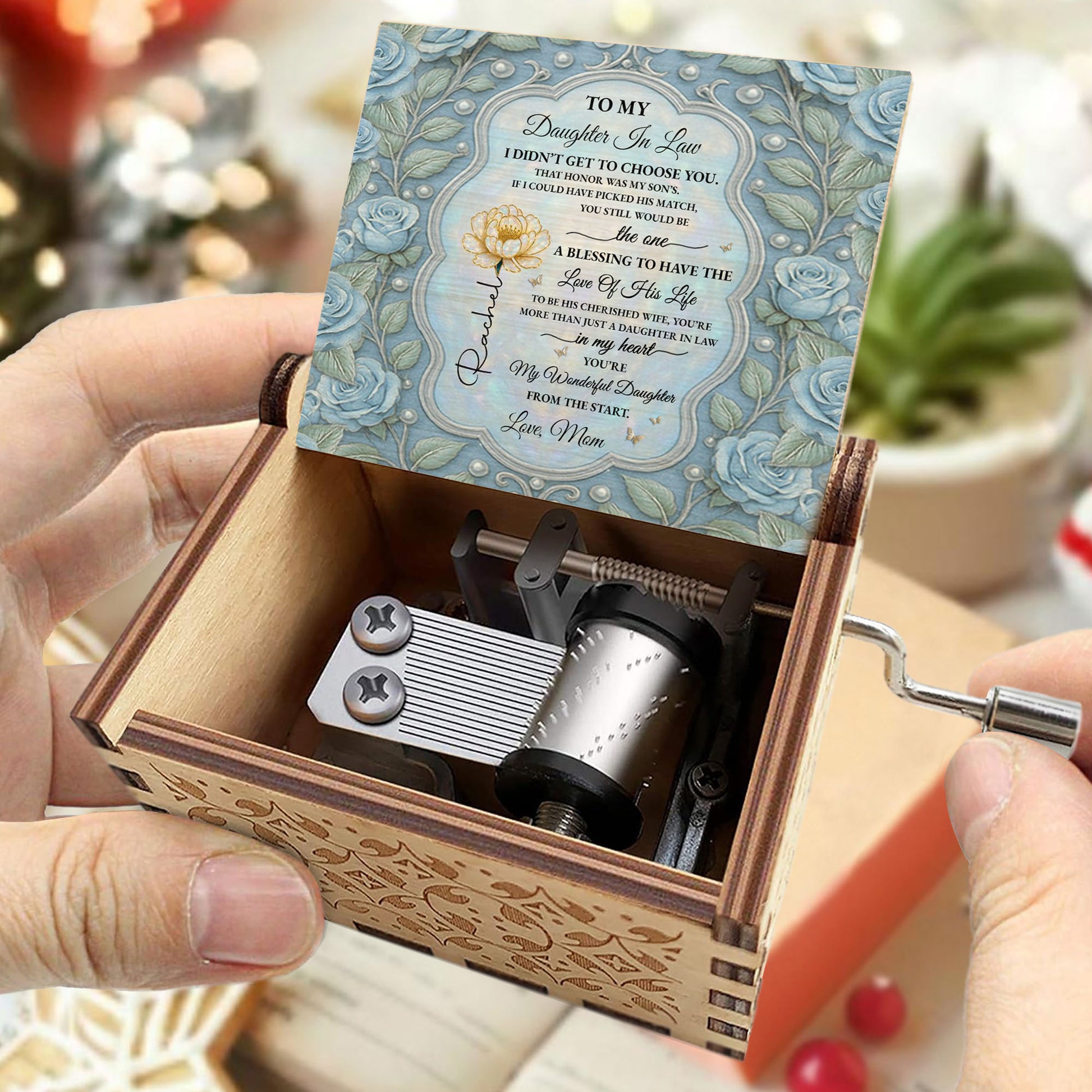 To My Daughter In Law, You Are The Blessing And Love Of His Life