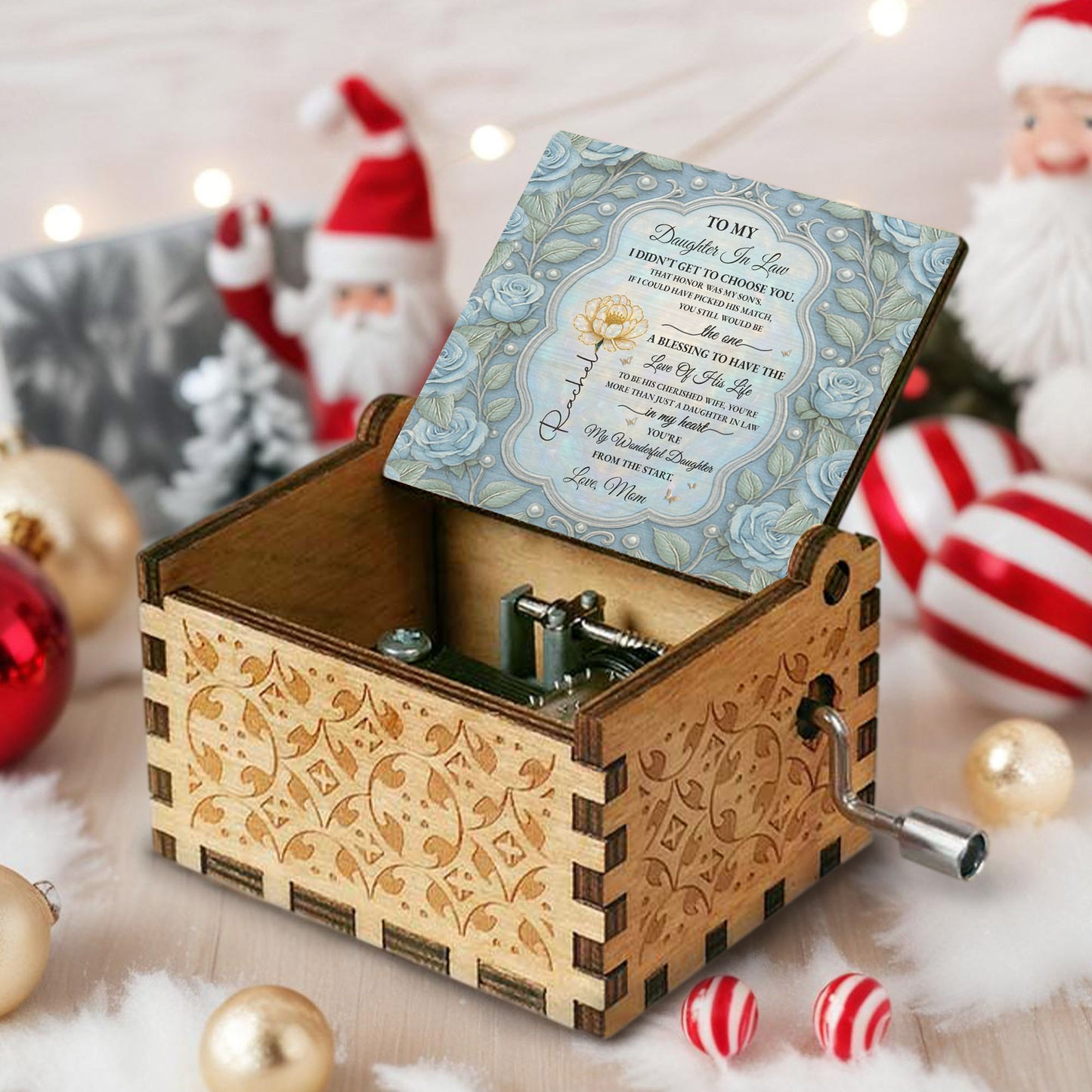 To My Daughter In Law, You Are The Blessing And Love Of His Life