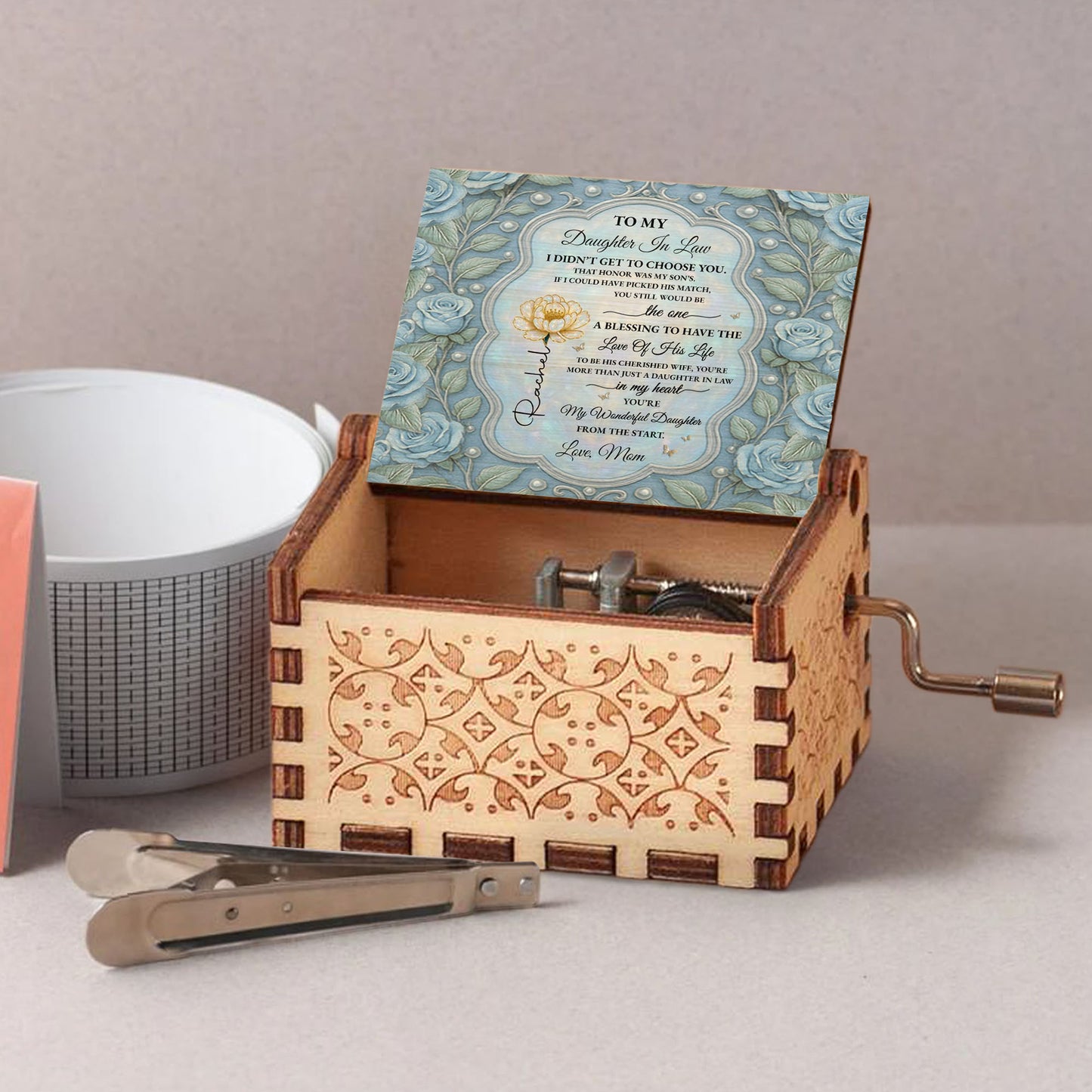 To My Daughter In Law, You Are The Blessing And Love Of His Life