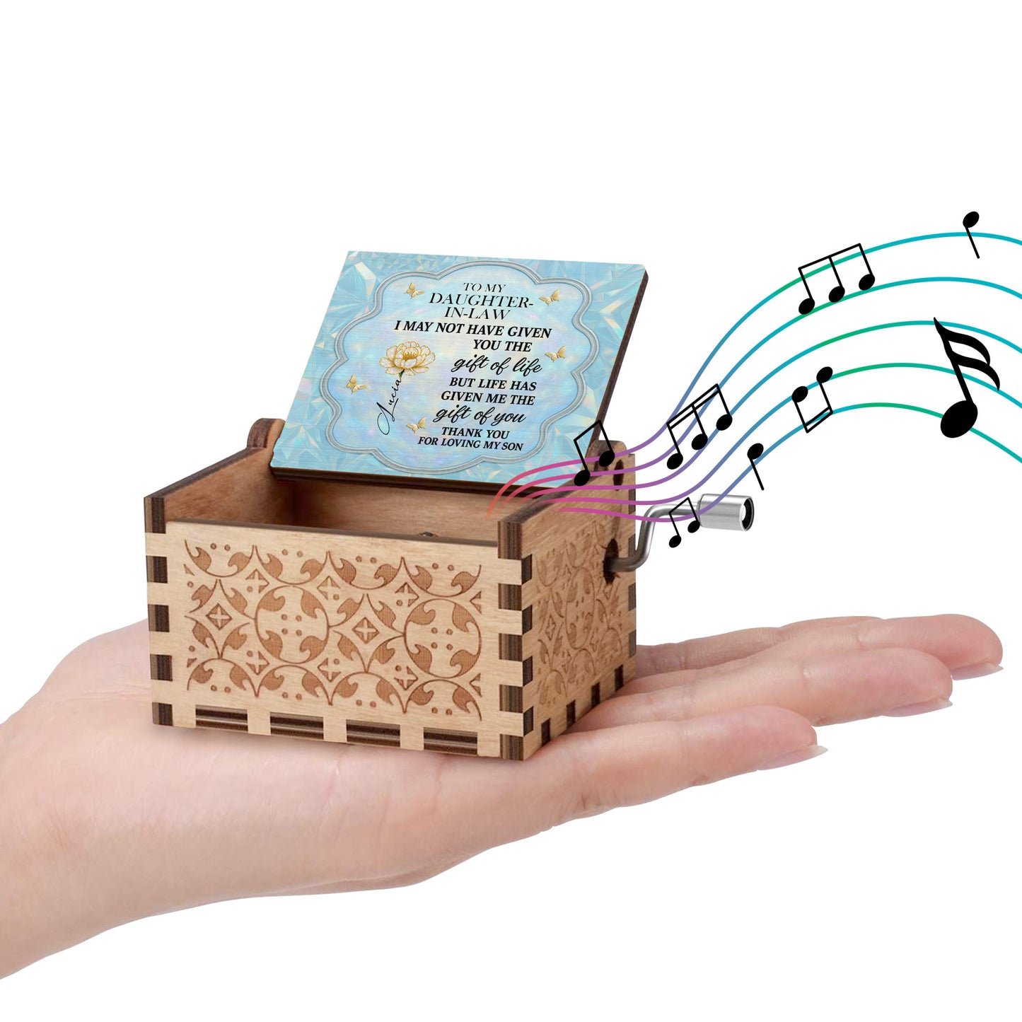 To My Daughter-In-Law Thank You For Loving My Son