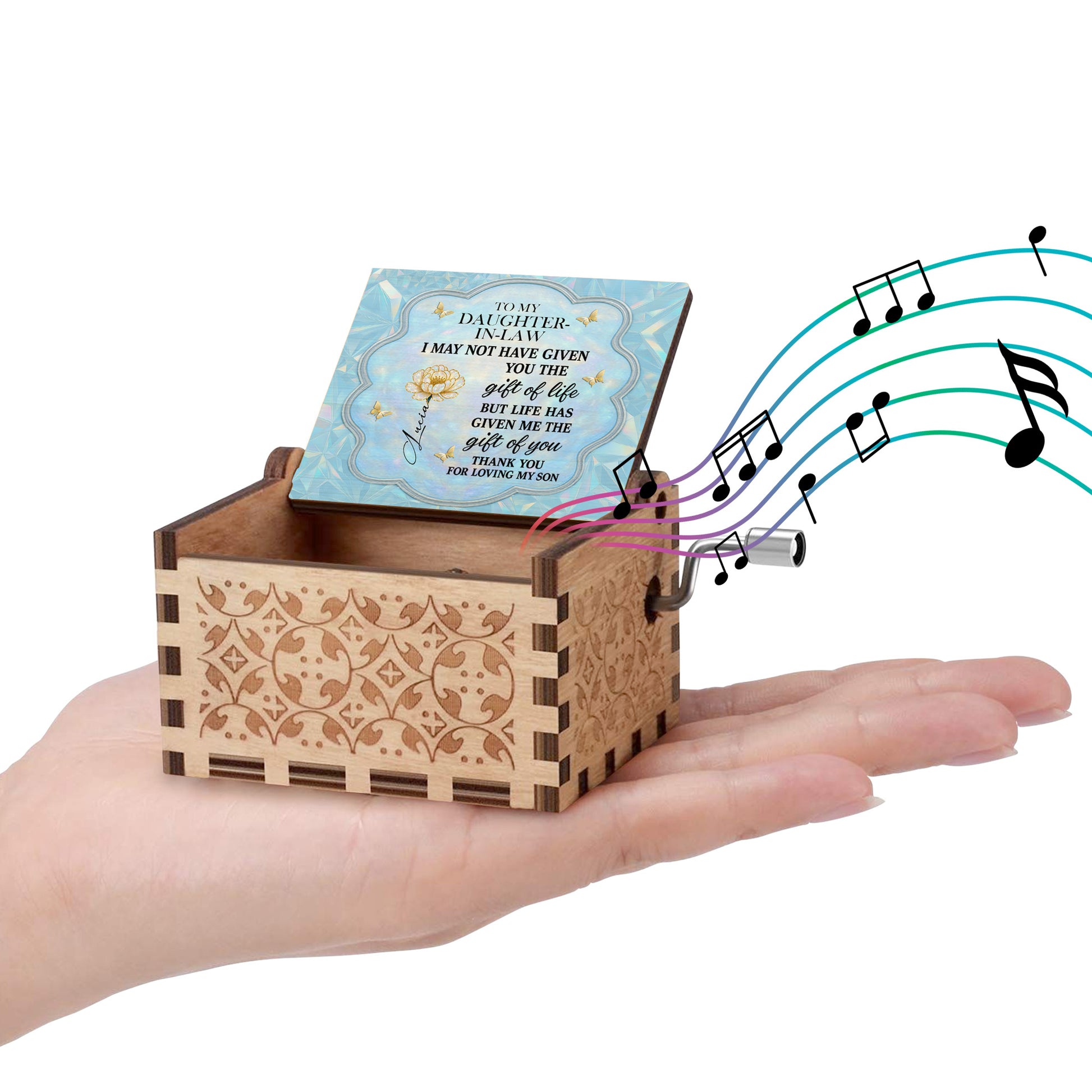 To My Daughter-In-Law Thank You For Loving My Son