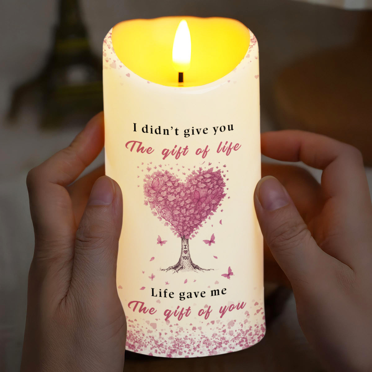 To My Daughter-in-Law, Heart Tree and Butterflies