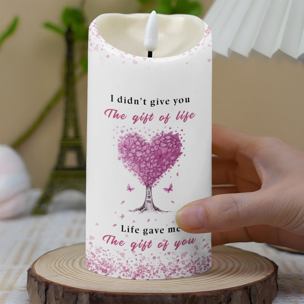 To My Daughter-in-Law, Heart Tree and Butterflies