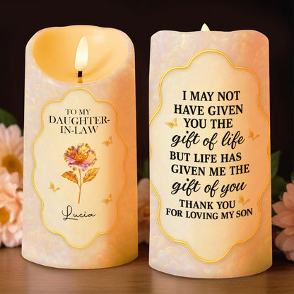 To My Daughter-In-Law Thank You For Loving My Son