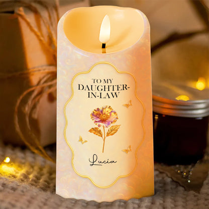 To My Daughter-In-Law Thank You For Loving My Son