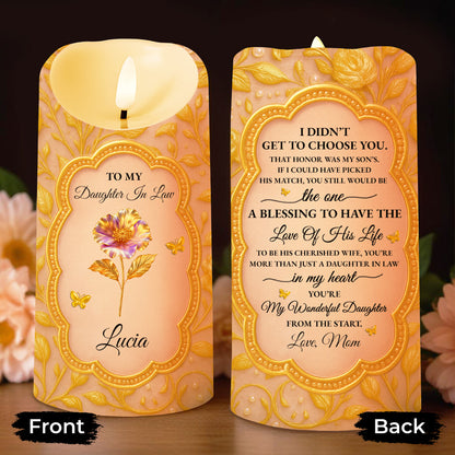 Blessing To Have The Love Of His Life, Cherished Daughter In Law