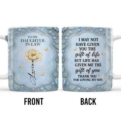 Thank You For Loving My Son, Floral Design