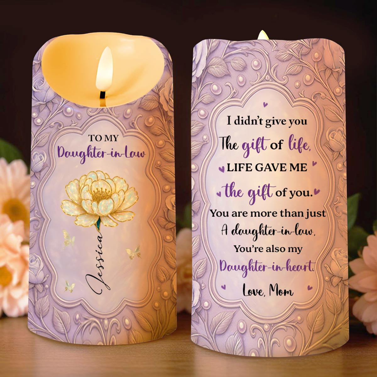 To My Daughter-In-Law, The Gift of You, Love Mom