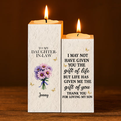 Thank You For Loving My Son, Floral Design