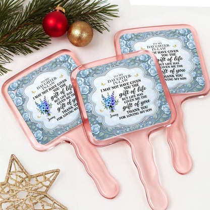 To My Daughter-In-Law, Life's Gift Of You, Flowers, Heart