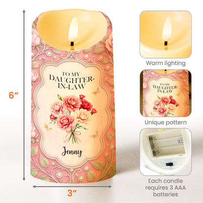 To My Daughter-In-Law, Gift Of Life, Flowers And Butterflies