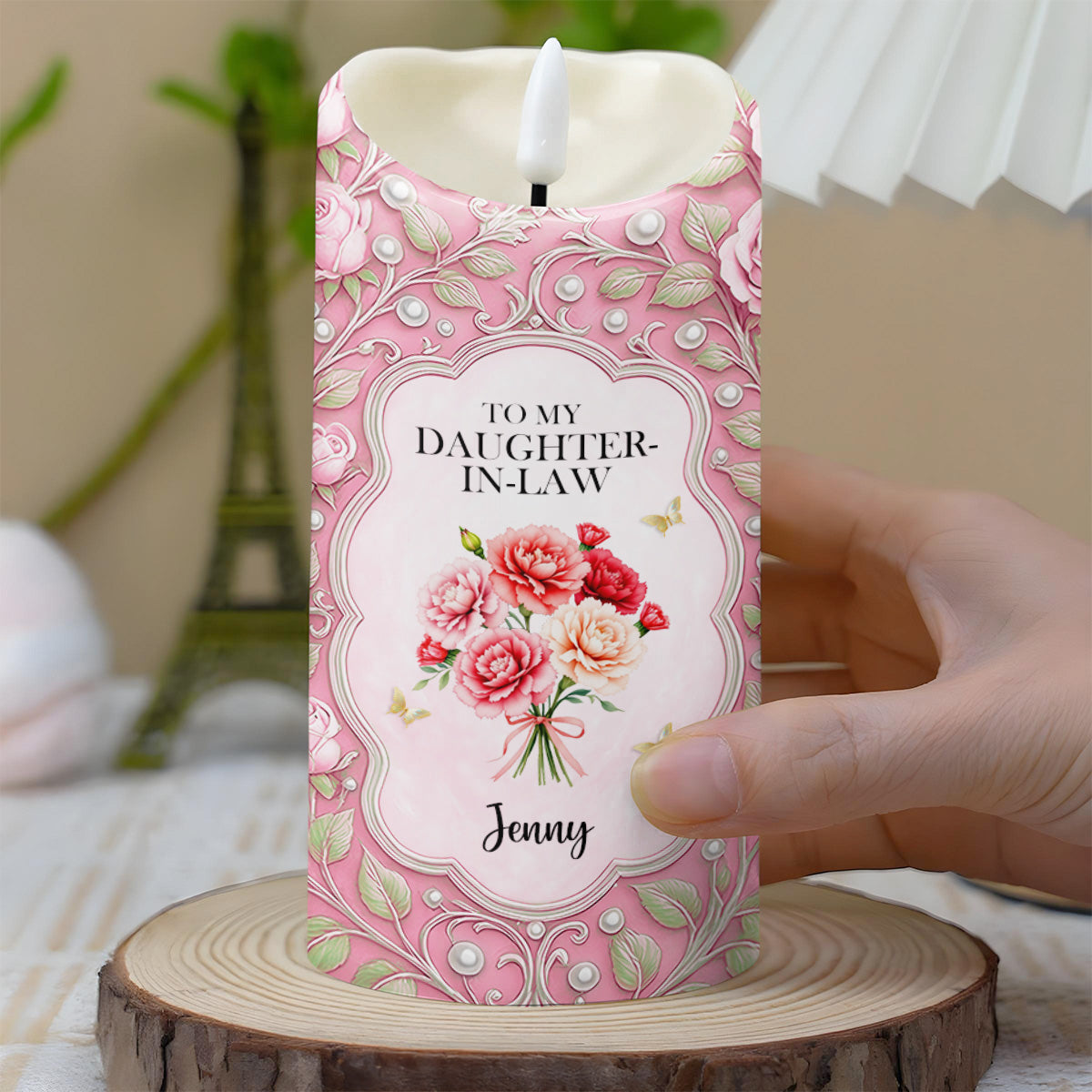 To My Daughter-In-Law, Gift Of Life, Flowers And Butterflies