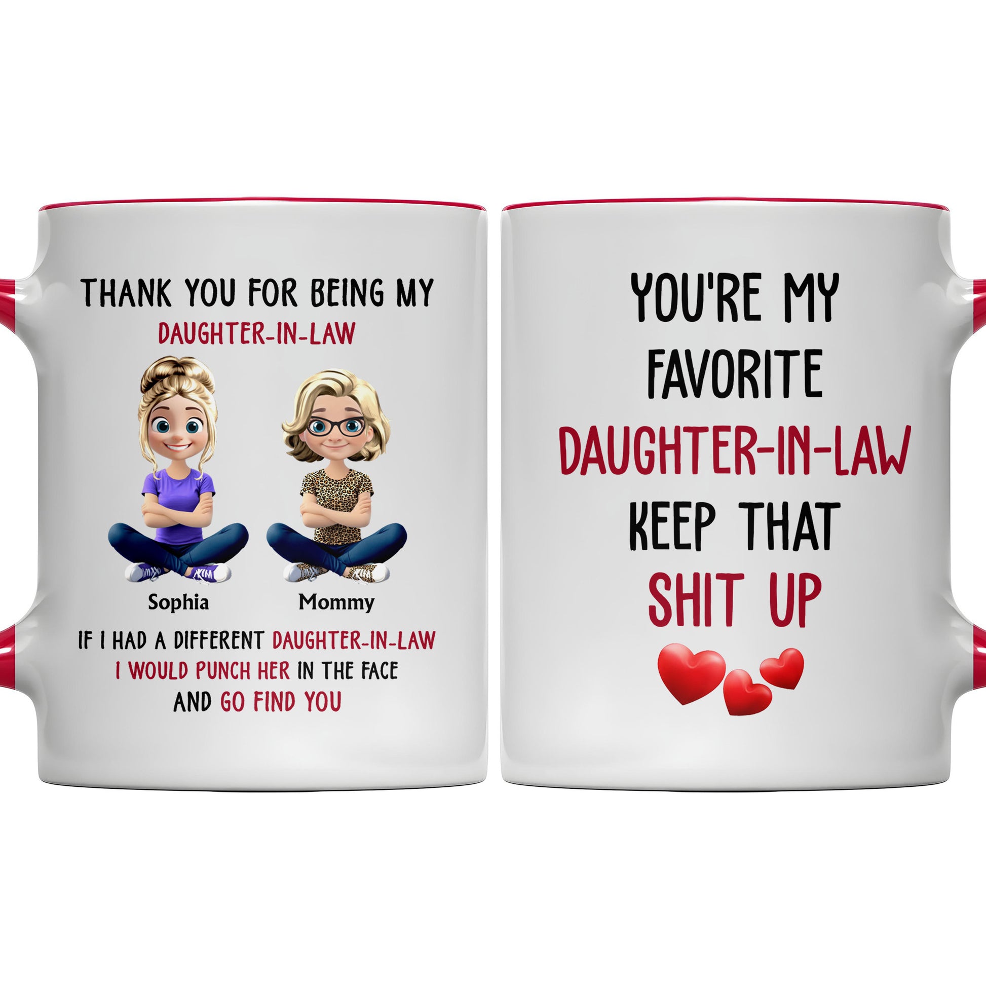 Thank You For Being My Daughter-In-Law