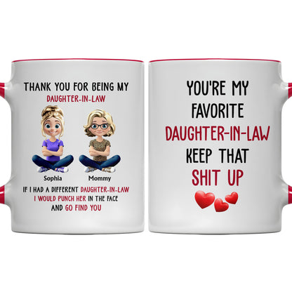 Thank You For Being My Daughter-In-Law