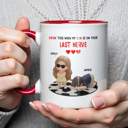 Drink This When My Son Is On Your Last Nerve, Mother And Son