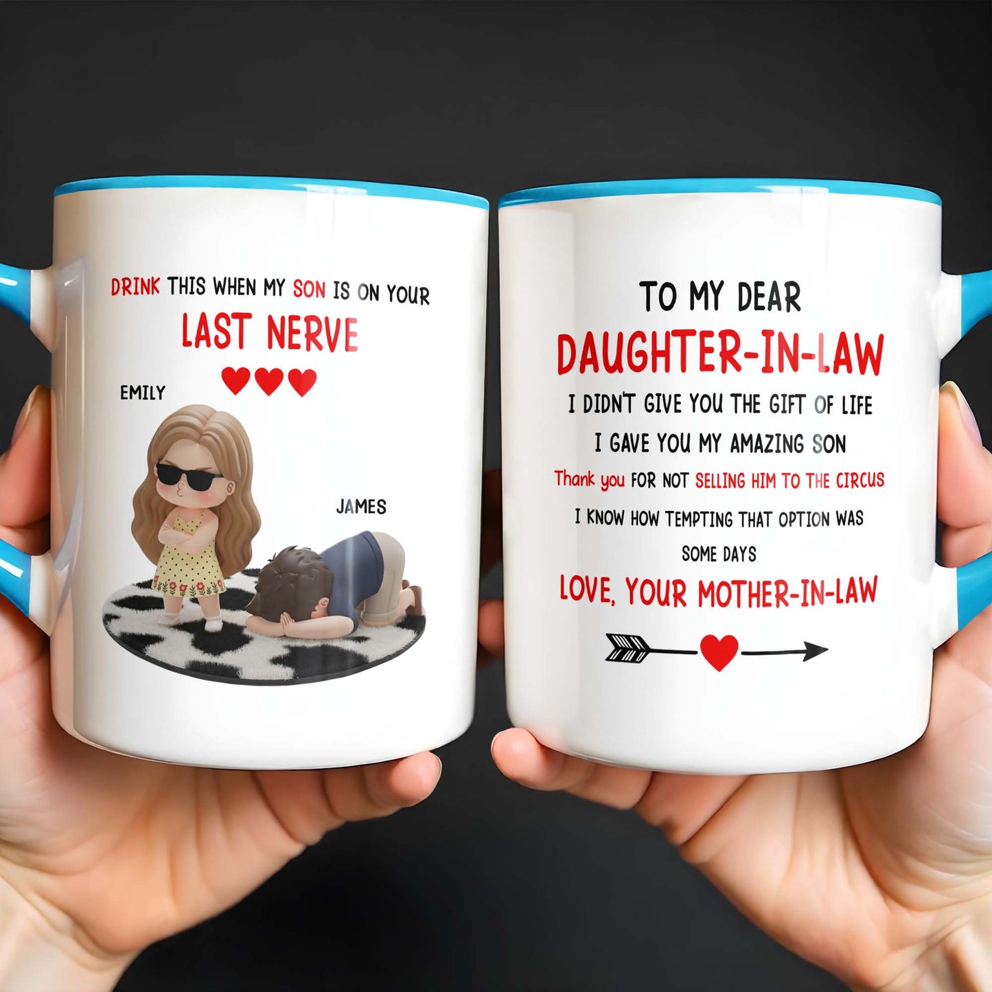 Drink This When My Son Is On Your Last Nerve, Mother And Son