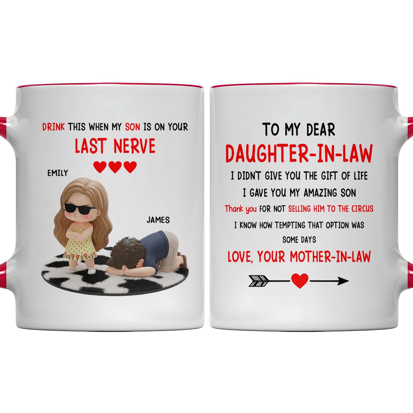 Drink This When My Son Is On Your Last Nerve, Mother And Son