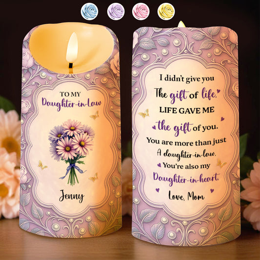 Gift of Life, Gift of You, Flowers and Hearts